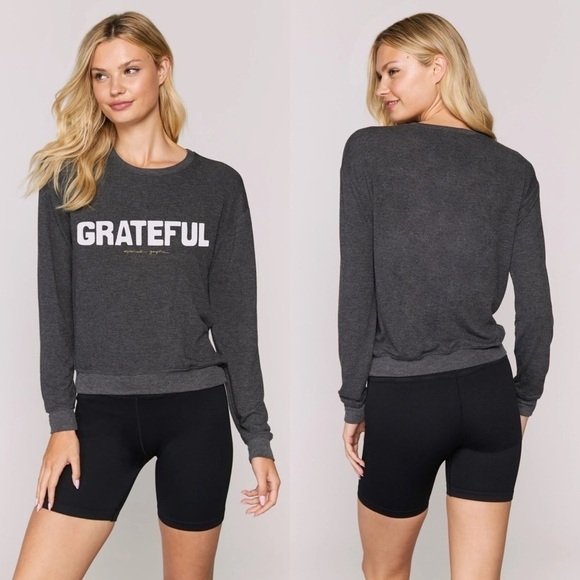 Spiritual Gangster Savasana Pullover Vintage Black - Picture 1 of 5